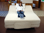 no other bed can do more for your back