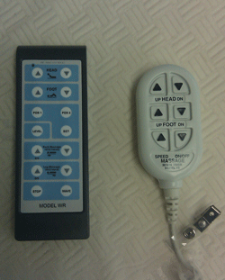 motorized wireless controls