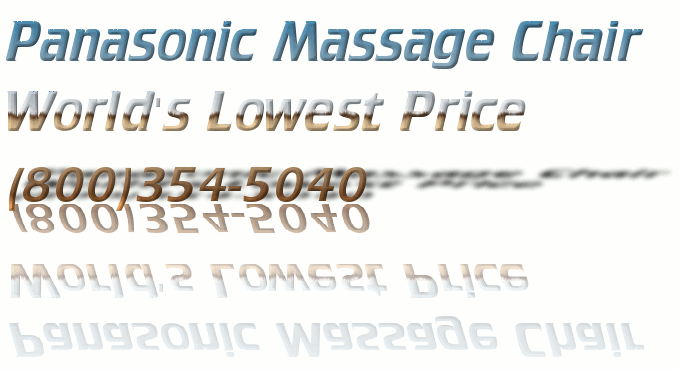 Panasonic Massage Chair