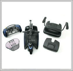 fold & go compact lightweight portable mobility scooter
